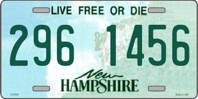 NH license plate 2961456