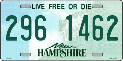 NH license plate 2961462