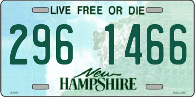 NH license plate 2961466