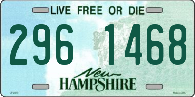 NH license plate 2961468