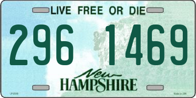 NH license plate 2961469