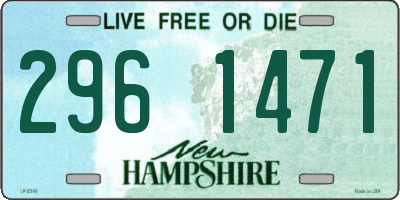 NH license plate 2961471