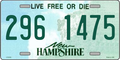 NH license plate 2961475