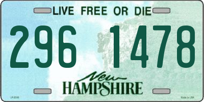NH license plate 2961478