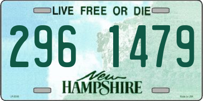 NH license plate 2961479