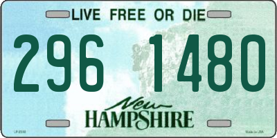 NH license plate 2961480