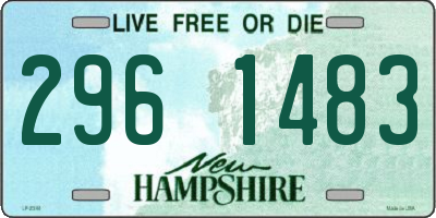 NH license plate 2961483