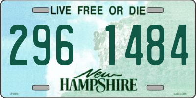 NH license plate 2961484