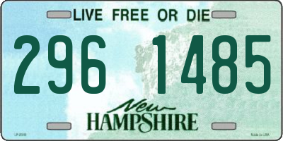 NH license plate 2961485