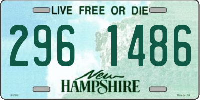 NH license plate 2961486