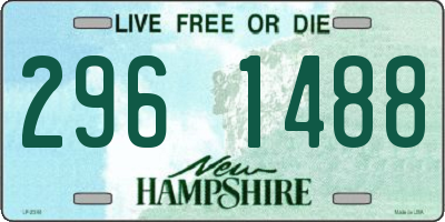NH license plate 2961488