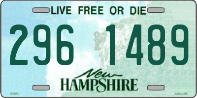 NH license plate 2961489