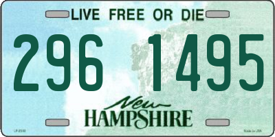 NH license plate 2961495