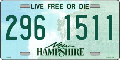 NH license plate 2961511