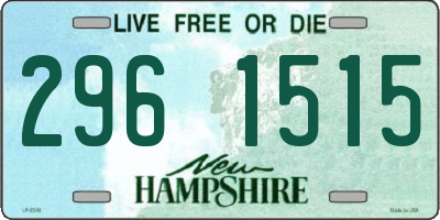 NH license plate 2961515