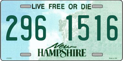 NH license plate 2961516