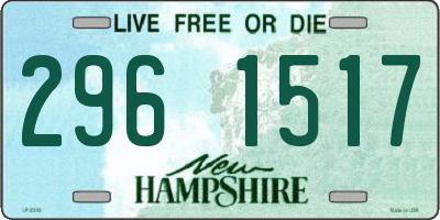 NH license plate 2961517