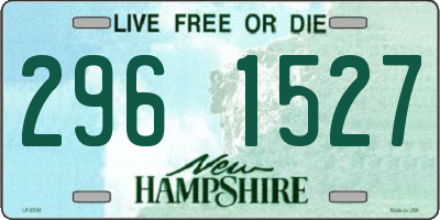 NH license plate 2961527