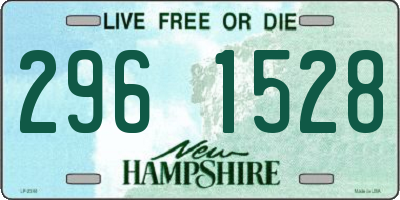 NH license plate 2961528
