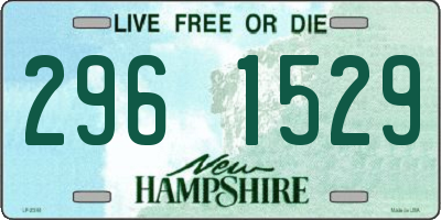 NH license plate 2961529