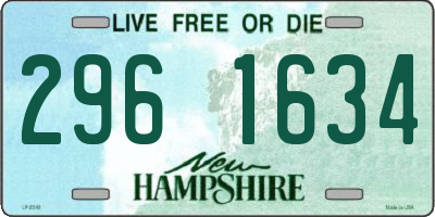 NH license plate 2961634