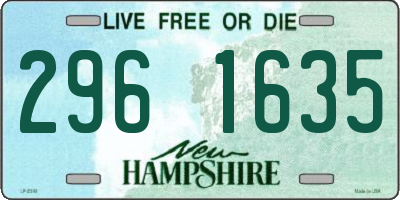 NH license plate 2961635