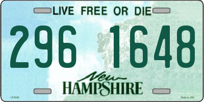 NH license plate 2961648