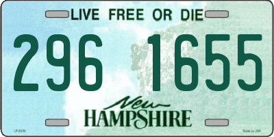 NH license plate 2961655
