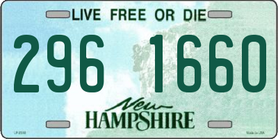 NH license plate 2961660
