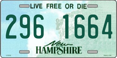 NH license plate 2961664