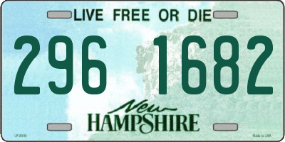 NH license plate 2961682