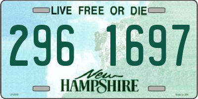 NH license plate 2961697