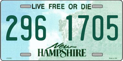 NH license plate 2961705