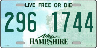 NH license plate 2961744