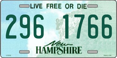 NH license plate 2961766