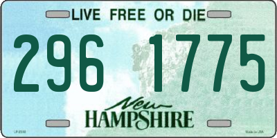 NH license plate 2961775