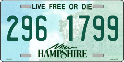 NH license plate 2961799