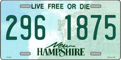 NH license plate 2961875