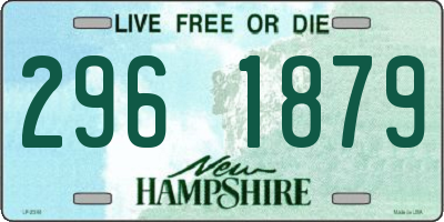 NH license plate 2961879