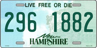 NH license plate 2961882