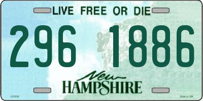 NH license plate 2961886