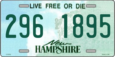 NH license plate 2961895