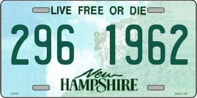 NH license plate 2961962