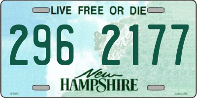 NH license plate 2962177