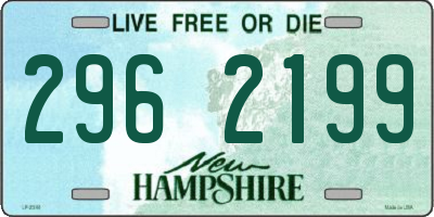 NH license plate 2962199