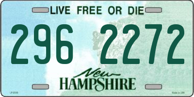 NH license plate 2962272