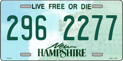 NH license plate 2962277