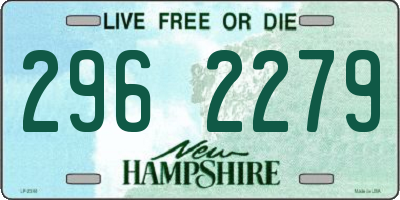 NH license plate 2962279