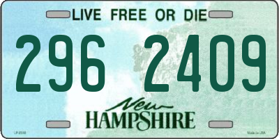 NH license plate 2962409