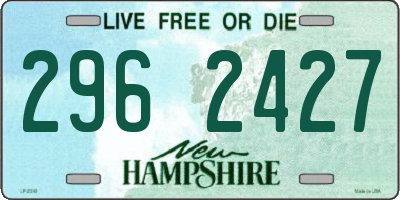 NH license plate 2962427